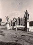 Santa Giustina e due statue. Foto di Vittorio Tosato (Piero Melloni)